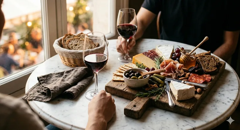 Plateau de fromages artisanaux